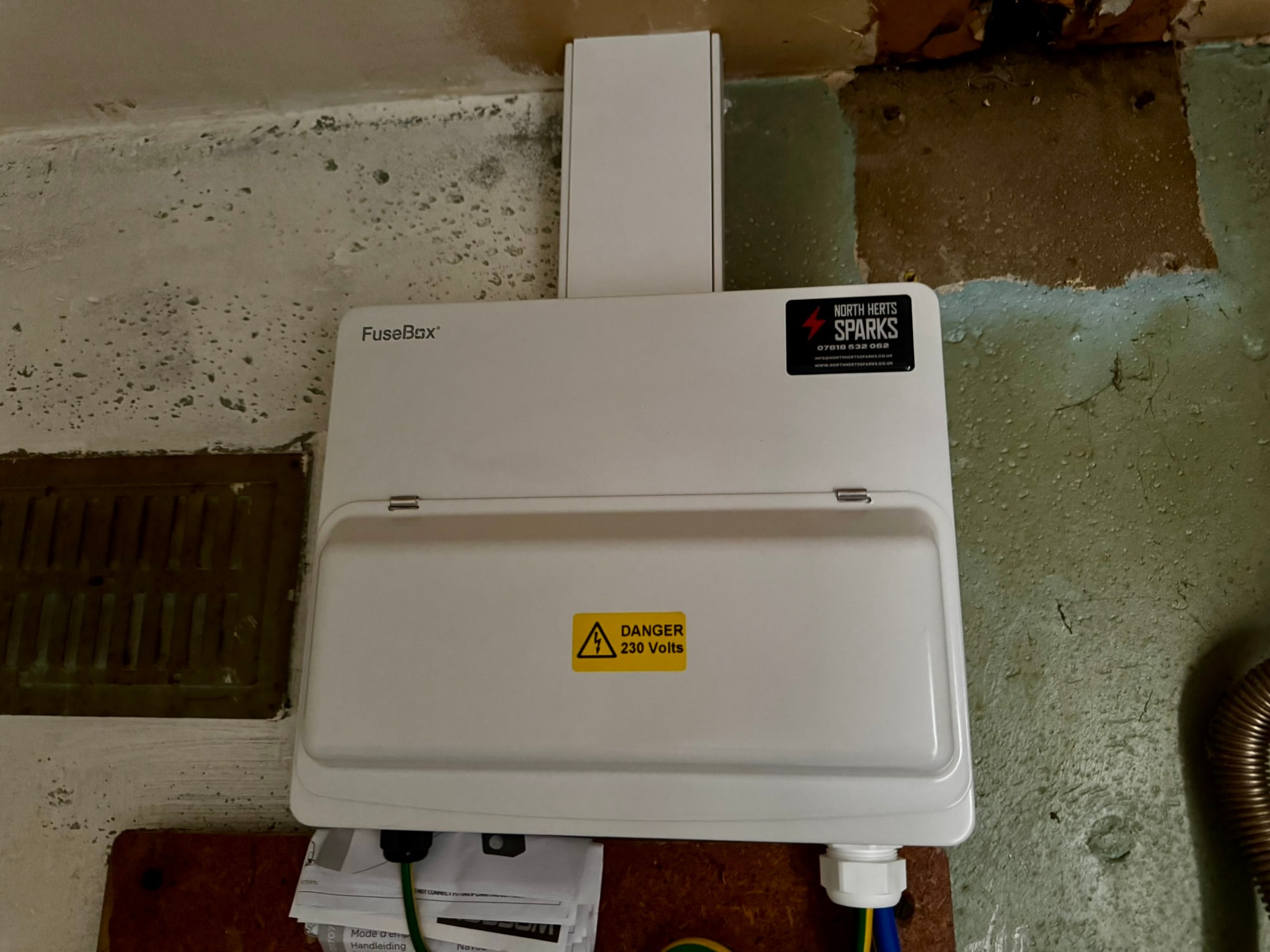 Completed Consumer Unit