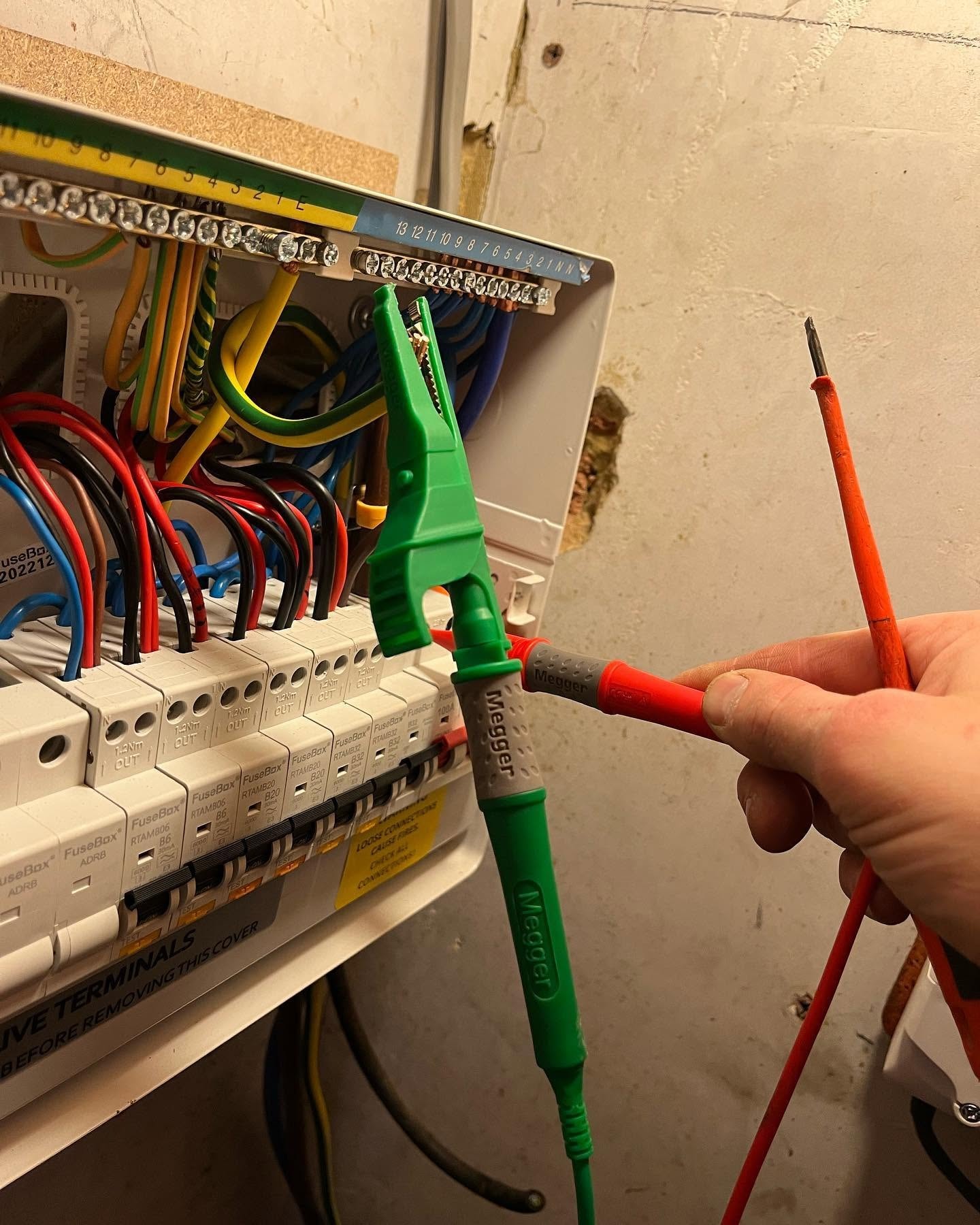 Megger EICR Testing